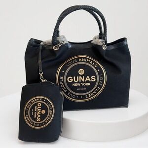 NWT Gunas Black tote bag